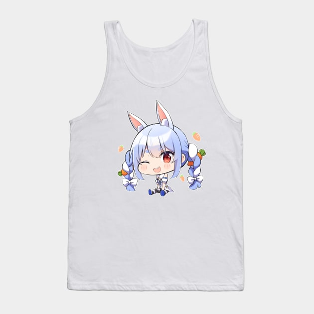 Usada Pekora Chibi Tank Top by Kent